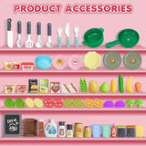 Kitchen Toy Set for Toddlers with Stove & Sink Baby & Kids > Baby & Kid's Toys > Building Toys - Tophatter Daily Deals