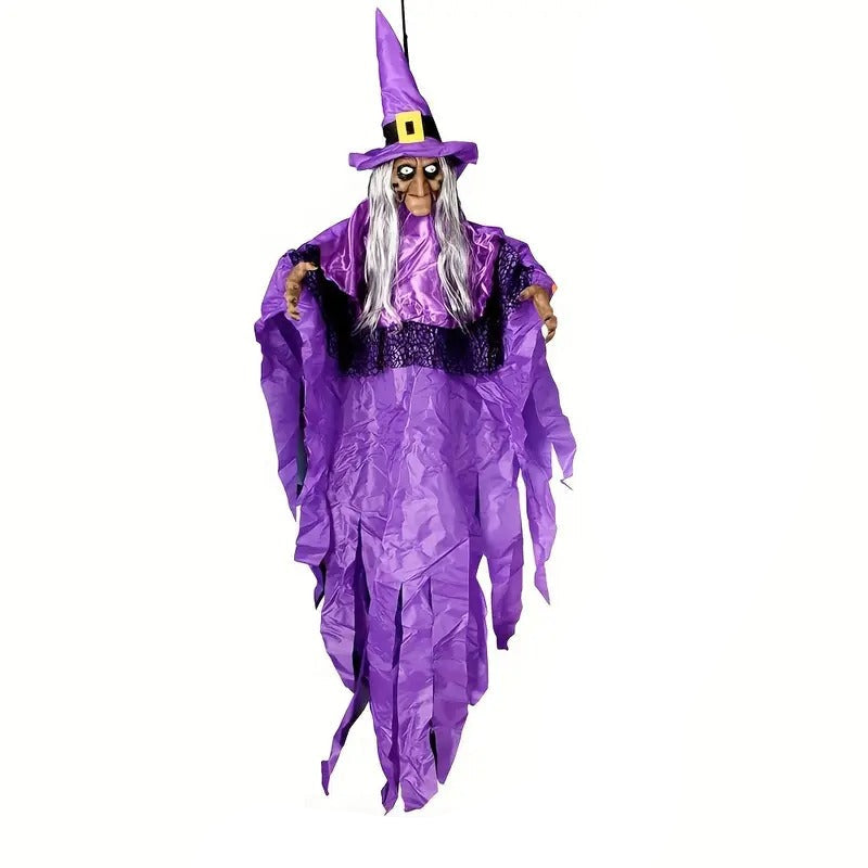 Spooky Witch Costume Halloween Hanging Decoration Halloween - Tophatter Daily Deals