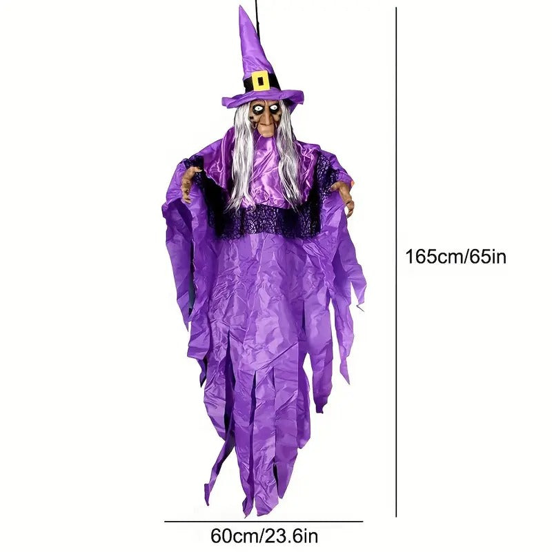 Spooky Witch Costume Halloween Hanging Decoration Halloween - Tophatter Daily Deals