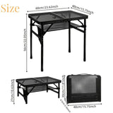 Black Metal Casual Side Table - Tophatter Daily Deals
