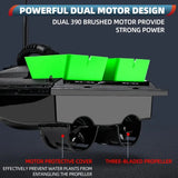 Remote Control Fishing Bait Boat Double Compartment Outdoor > Fishing - Tophatter Daily Deals