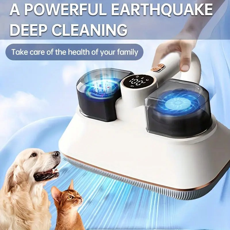 Wireless Handheld Bed Vacuum Cleaner with HEPA Filter Vacuum & Floorcare > Vacuum - Tophatter Daily Deals