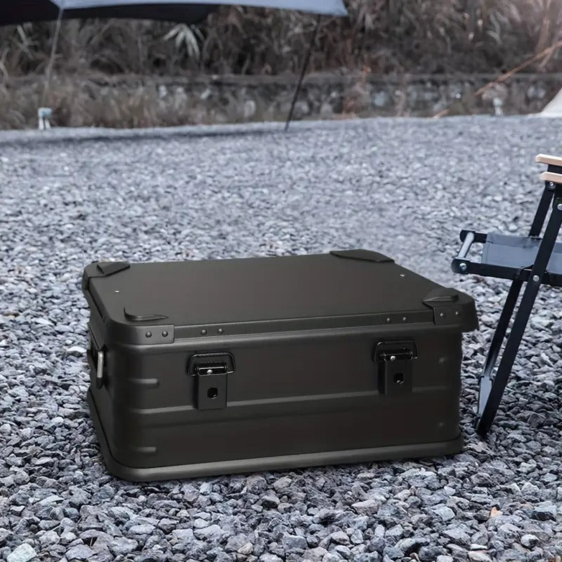 Heavy-Duty 50L Outdoor Aluminum Storage Box - Tophatter Daily Deals