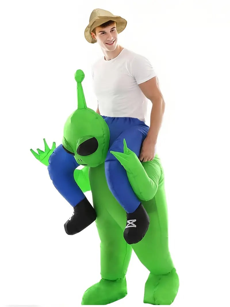 Men’s Alien Inflatable Costume for Halloween & Parties Halloween - Tophatter Daily Deals