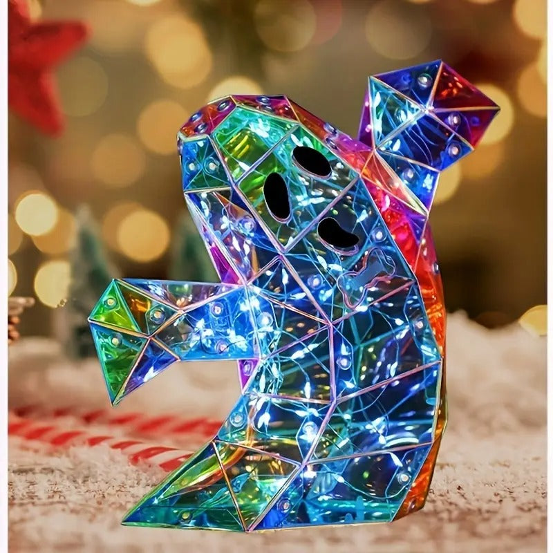 Halloween Glowing Ghost Neon Party Light Decoration Halloween - Tophatter Daily Deals
