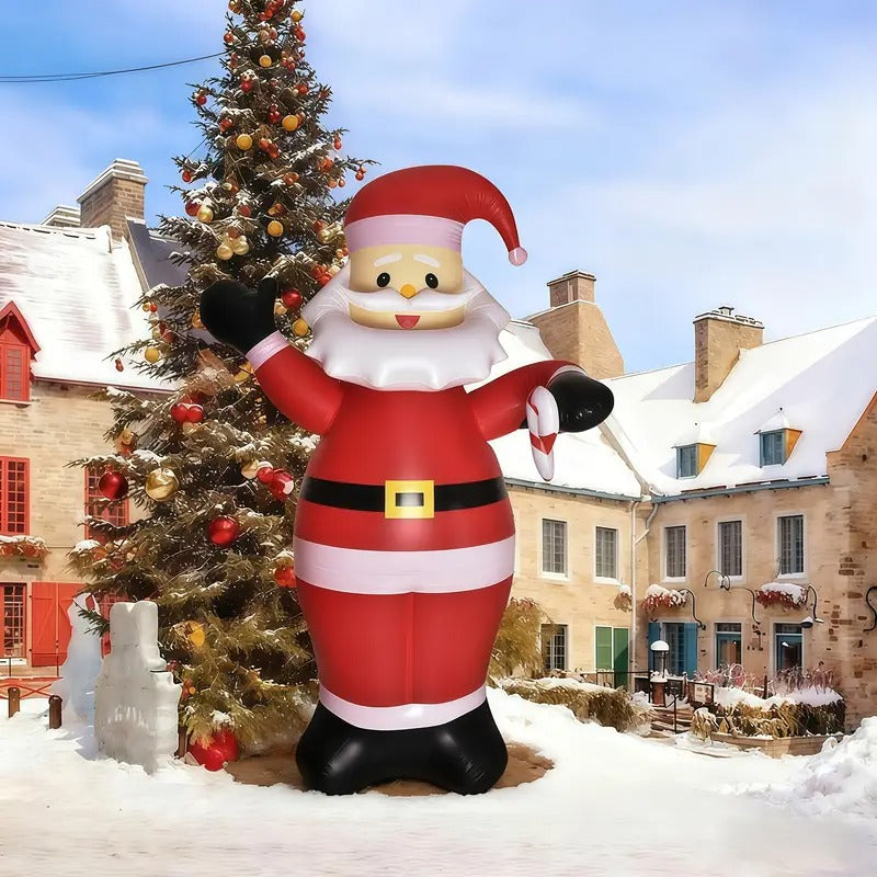 Inflatable Santa Claus Outdoor Christmas Decoration Christmas - Tophatter Daily Deals