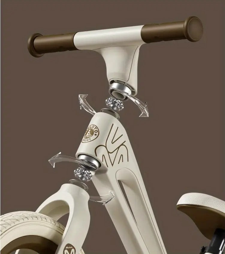 Kids Balance Bike Fiberglass Frame Wheels Sports & Fitness > Bikes & Accessories > Bicycles - Tophatter Daily Deals