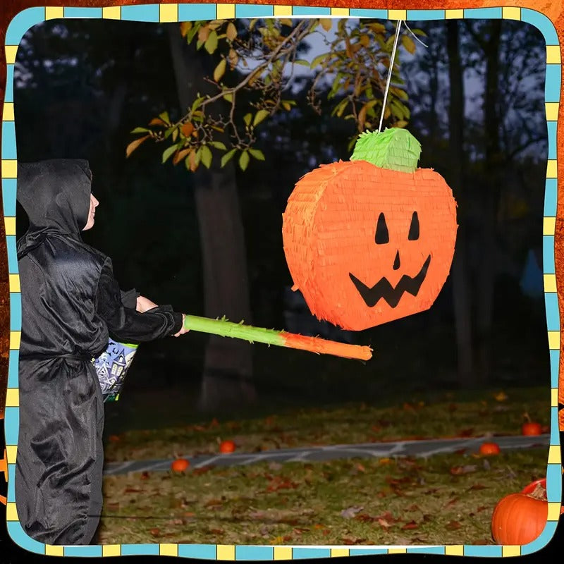 Large Pumpkin Piñata Set Party Decor (4pcs) Halloween - Tophatter Daily Deals