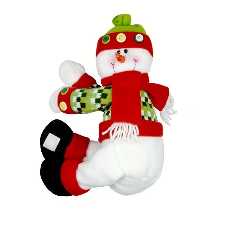 Snowman Christmas Tree Topper Holiday Decor Christmas - Tophatter Daily Deals