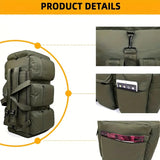 Outdoor Hiking Camping Backpack with Utility Pockets Backpacks - Tophatter Daily Deals
