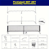 Portable Pickleball Net Set with Paddles Sports & Outdoor - Tophatter Daily Deals