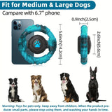 Steering Wheel Dog Chew Toy for Medium Dogs Dog Supplies - Tophatter Daily Deals
