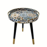Round Serving Tray with Detachable Legs Serving Trays - Tophatter Daily Deals