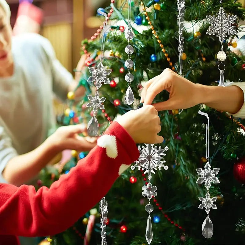 Crystal Christmas Ornament Set Hanging Decor (20PCS) Christmas - Tophatter Daily Deals