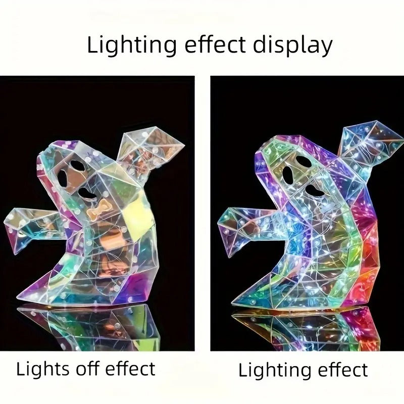 Halloween Glowing Ghost Neon Party Light Decoration Halloween - Tophatter Daily Deals