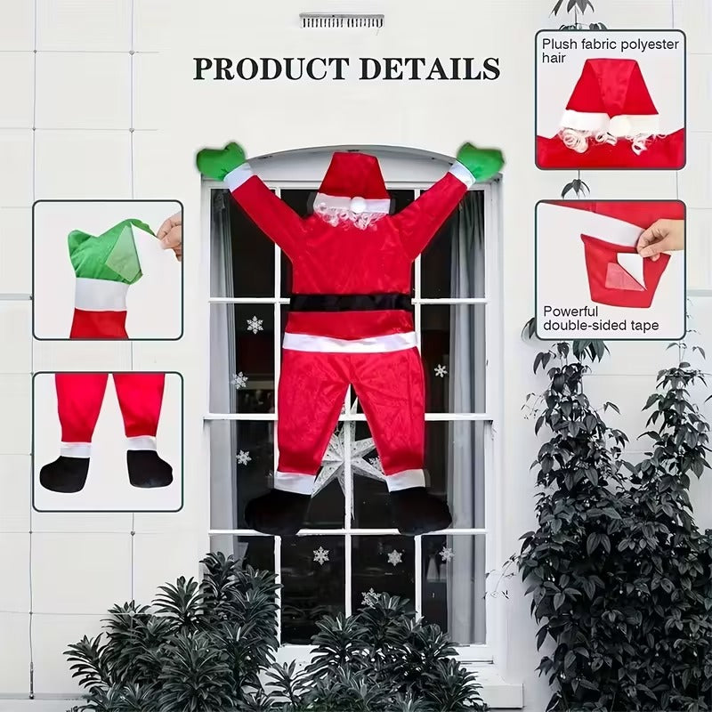 Hanging Santa Claus Decoration Christmas - Tophatter Daily Deals
