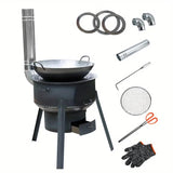 Wood Stove for Outdoor Camping Camping & Hiking - Tophatter Daily Deals