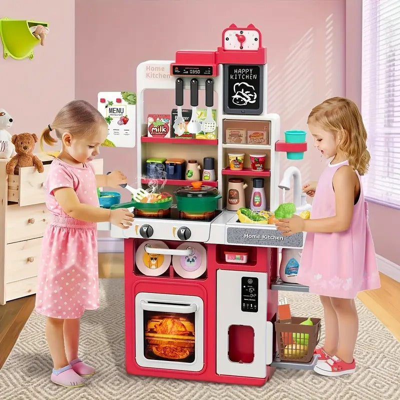 Kitchen Toy Set for Toddlers with Stove & Sink Baby & Kids > Baby & Kid's Toys > Building Toys - Tophatter Daily Deals