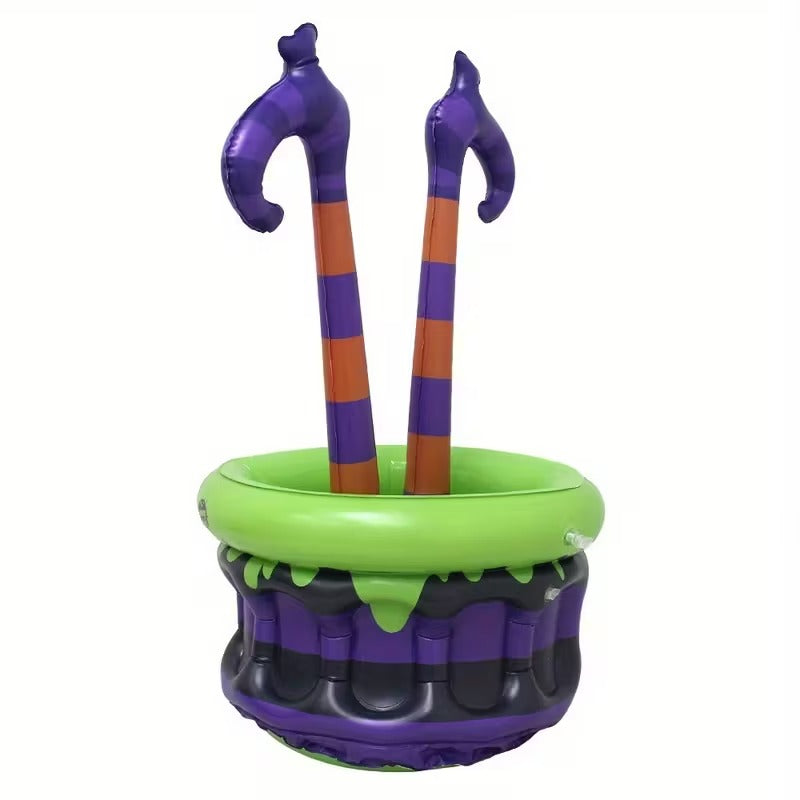 Inflatable Witch Bucket Halloween Party Cooler Halloween - Tophatter Daily Deals