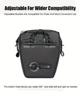 Bike Rear Seat Bag Cycling Travel Storage Sports & Fitness > Bikes & Accessories > Bicycle Bags - Tophatter Daily Deals
