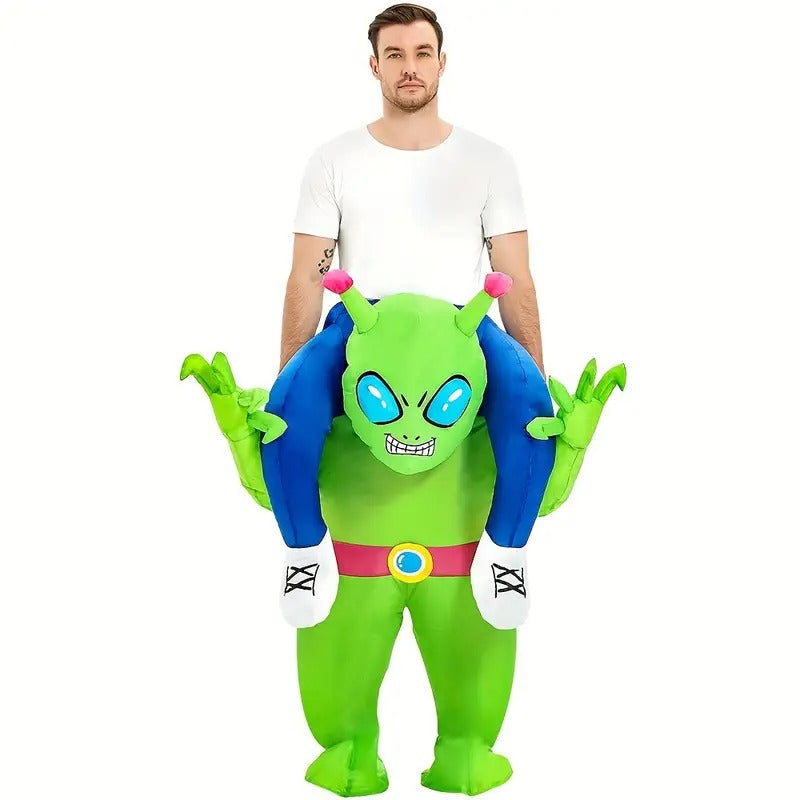 Alien Inflatable Riding Suit for Halloween Party Cosplay Halloween - Tophatter Daily Deals