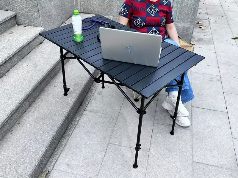 Iron Folding Camping Table Outdoor Recreation > Camping > Camp Furniture - Tophatter Daily Deals