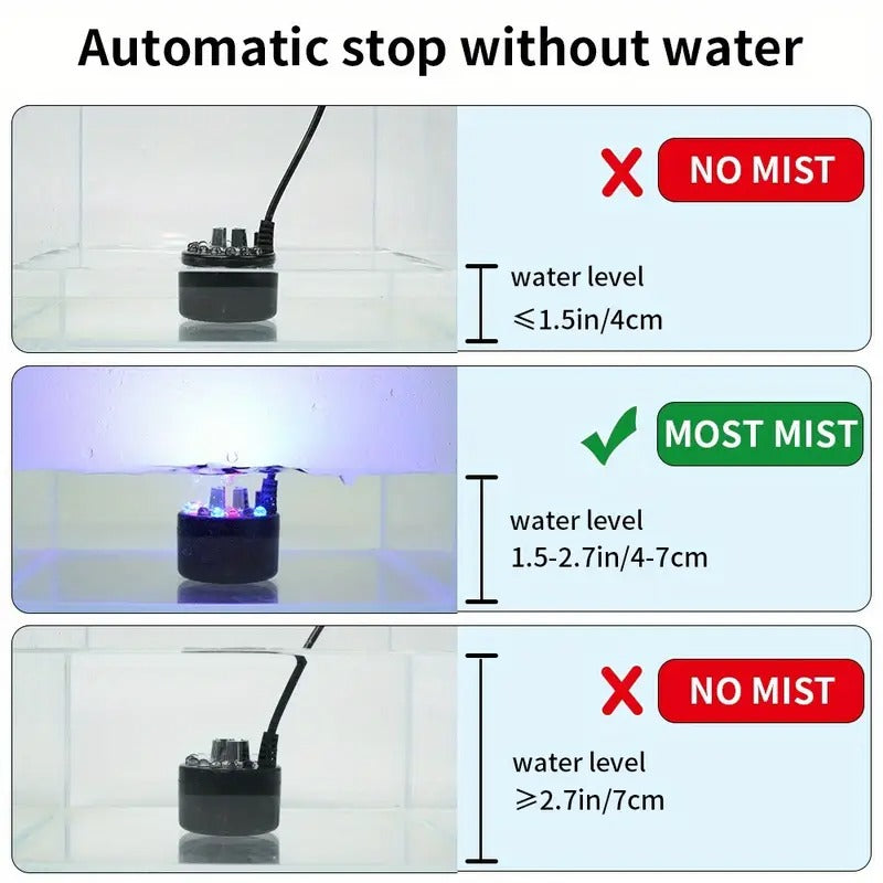 Halloween Fish Tank Mist Maker Witch Cauldron Spray Halloween - Tophatter Daily Deals