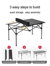 Iron Folding Camping Table Outdoor Recreation > Camping > Camp Furniture - Tophatter Daily Deals