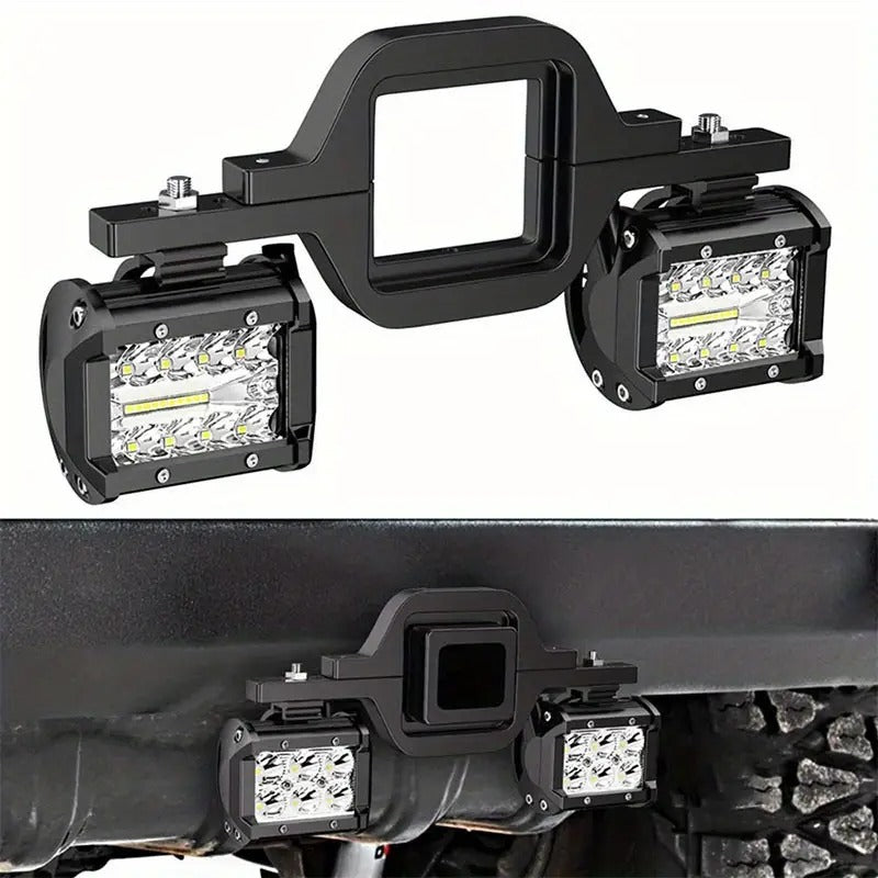 Car LED Strip Light Set with Hook Bracket Motor Vehicle Frame & Body Parts - Tophatter Daily Deals
