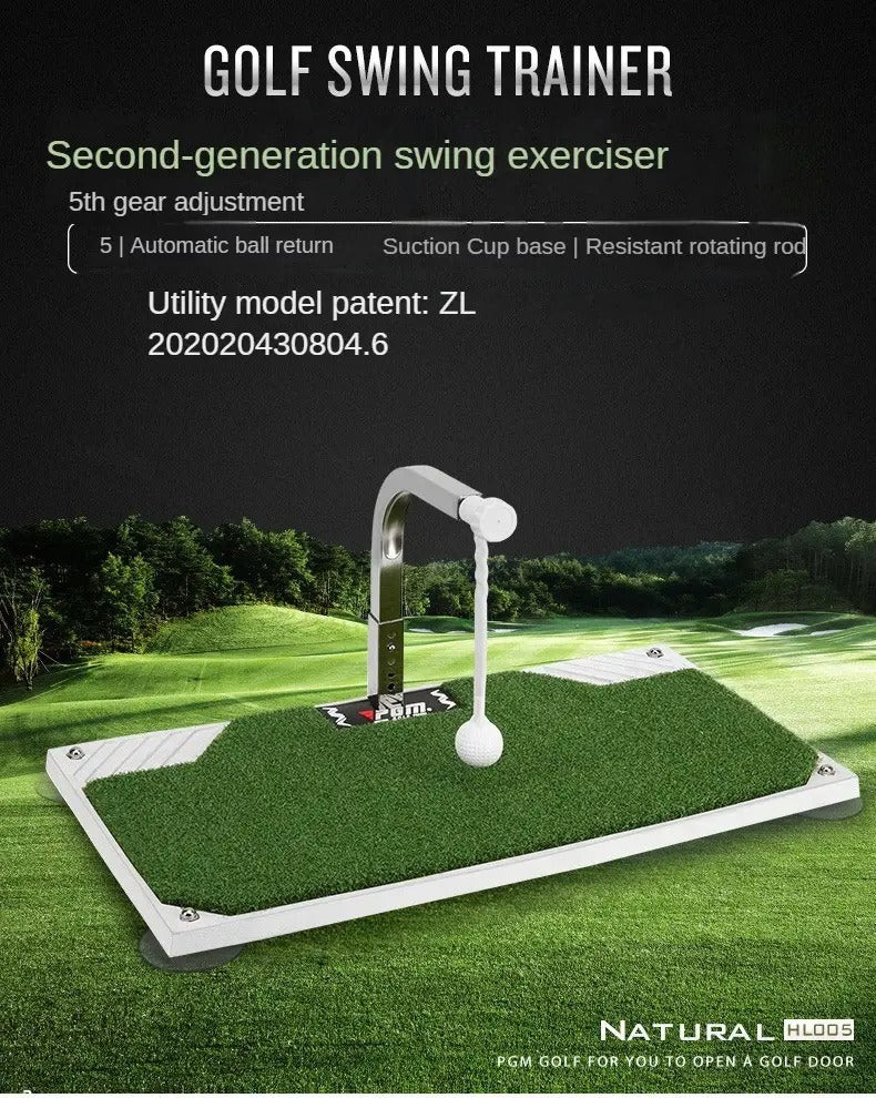 Golf Swing Trainer Indoor Practice Device Sports & Fitness > Golf > Golf Accessories - Tophatter Daily Deals