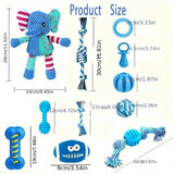 Series Dog Chew Toy Set (16pcs) Dog Supplies - Tophatter Daily Deals