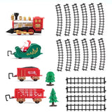 Electric Train Toy Set with Lights and Sounds Christmas - Tophatter Daily Deals