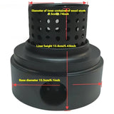 Outdoor Fire Pit Stove with Kettle Fireplaces - Tophatter Daily Deals