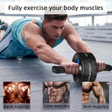 Abdominal Wheel Core Strength Training Fitness Equipment Fitness, Health and Wellbeing > Gym Equipment - Tophatter Daily Deals