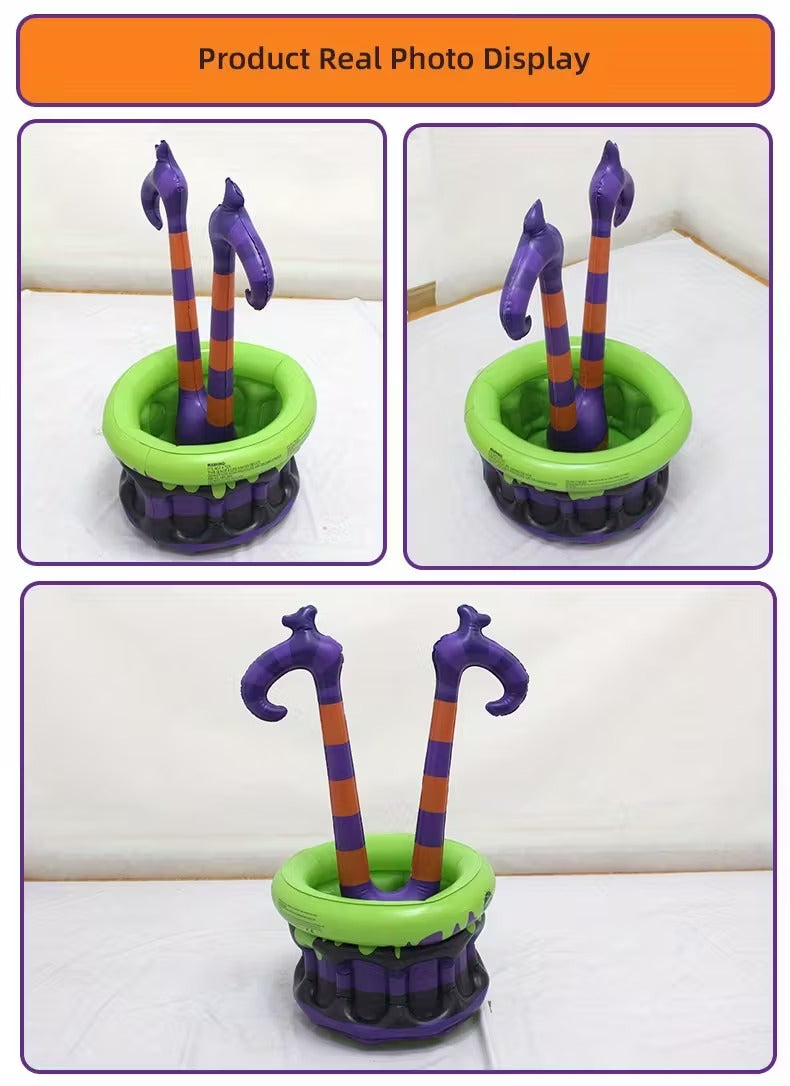Inflatable Witch Bucket Halloween Party Cooler Halloween - Tophatter Daily Deals