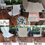 Portable Foldable Outdoor Table and Chair Set Outdoor Recreation > Camping > Camp Furniture - Tophatter Daily Deals