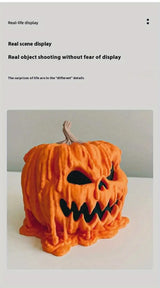 Halloween Pumpkin Candy Bowl Resin Decor Halloween - Tophatter Daily Deals