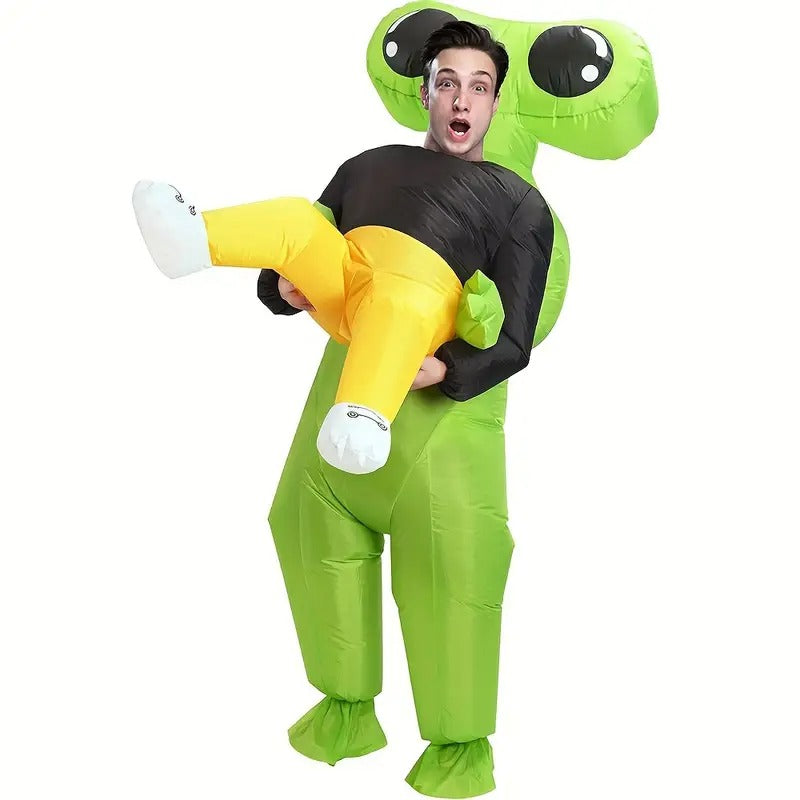 Self-Inflating Alien Abduction Costume with USB Power Halloween - Tophatter Daily Deals