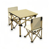 Portable Foldable Outdoor Table and Chair Set Outdoor Recreation > Camping > Camp Furniture - Tophatter Daily Deals