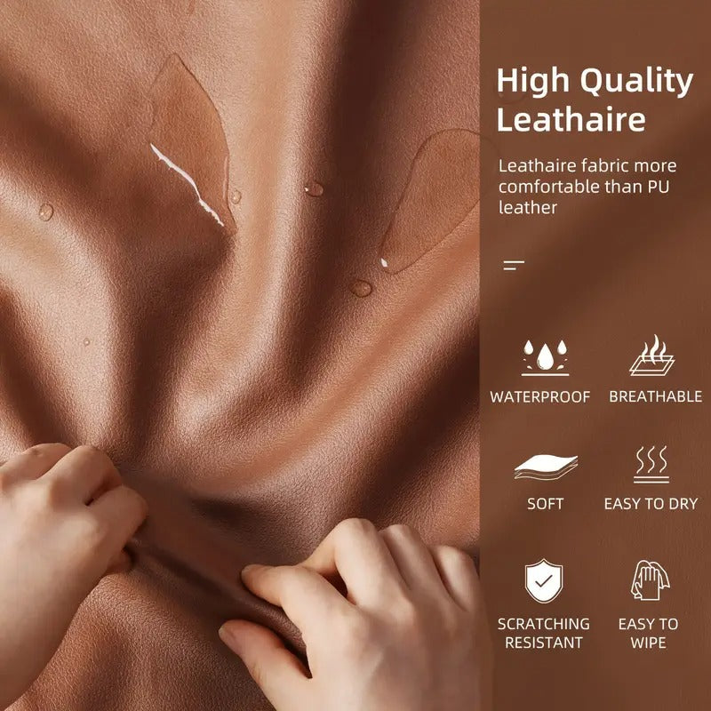 Leather Large Dog Sofa Lounge with Cushion Pet Beds - Tophatter Daily Deals