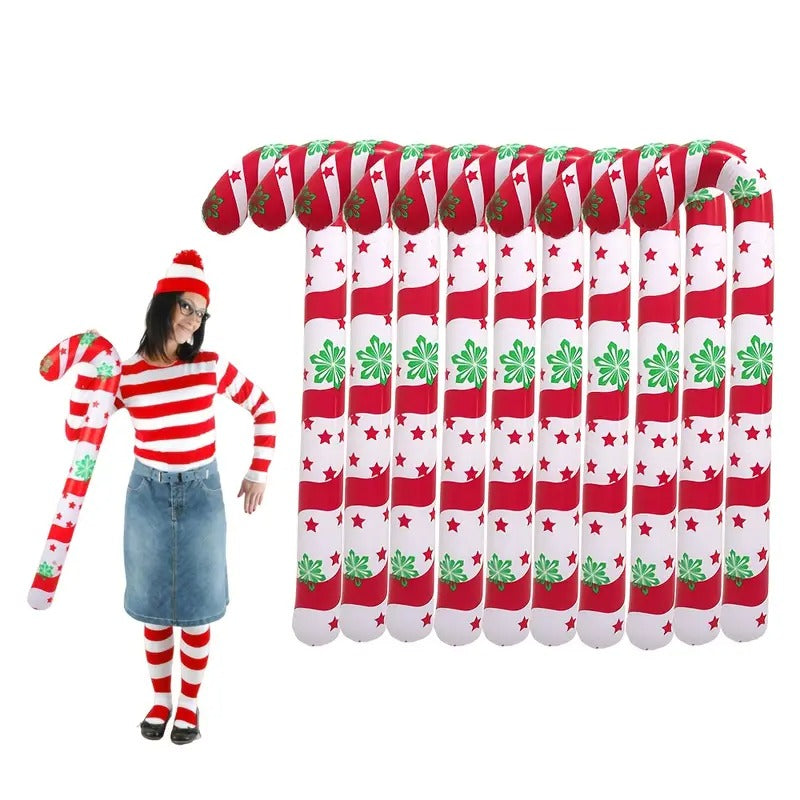 Giant Inflatable Santa Claus Decorations (10pcs) Christmas - Tophatter Daily Deals