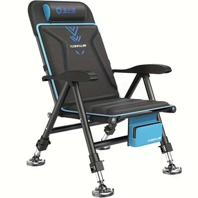 Fishing Chair with Cushion Outdoor > Fishing - Tophatter Daily Deals