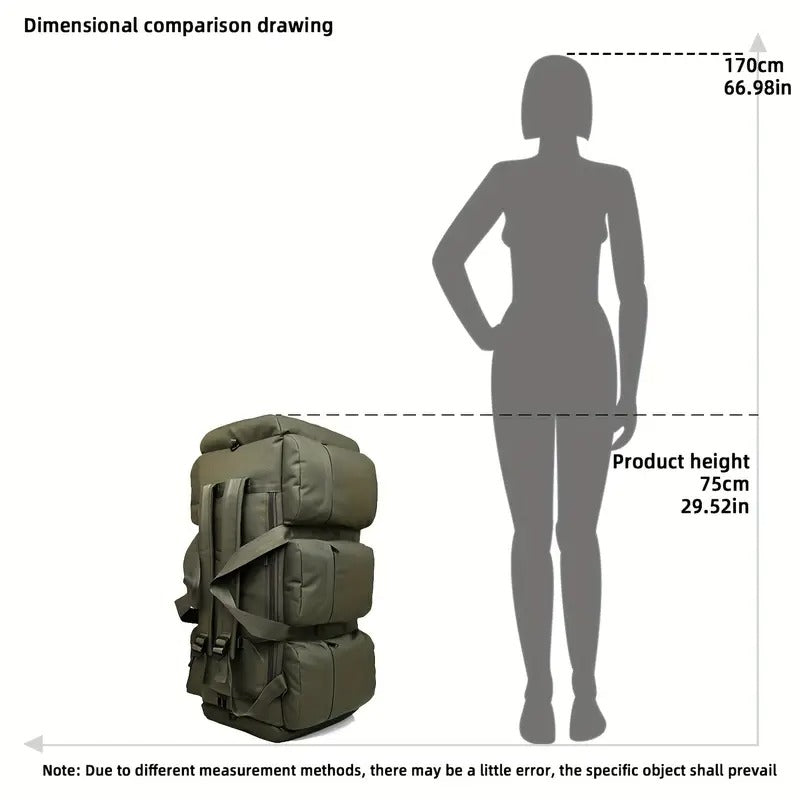 Outdoor Hiking Camping Backpack with Utility Pockets Backpacks - Tophatter Daily Deals