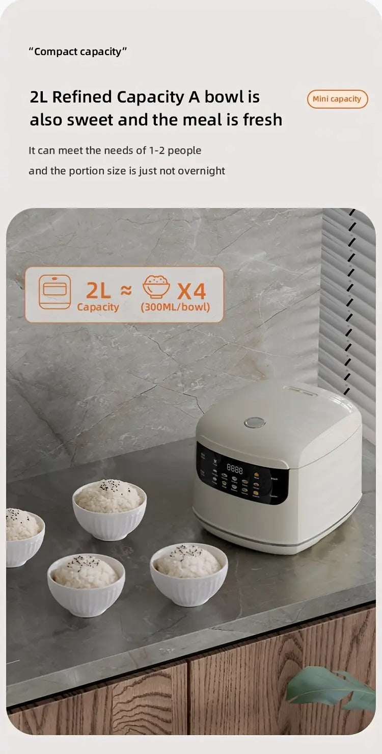 Mini Rice Cooker with Timer Appliances > Kitchen Appliances > Rice Cookers & Steamers - Tophatter Daily Deals
