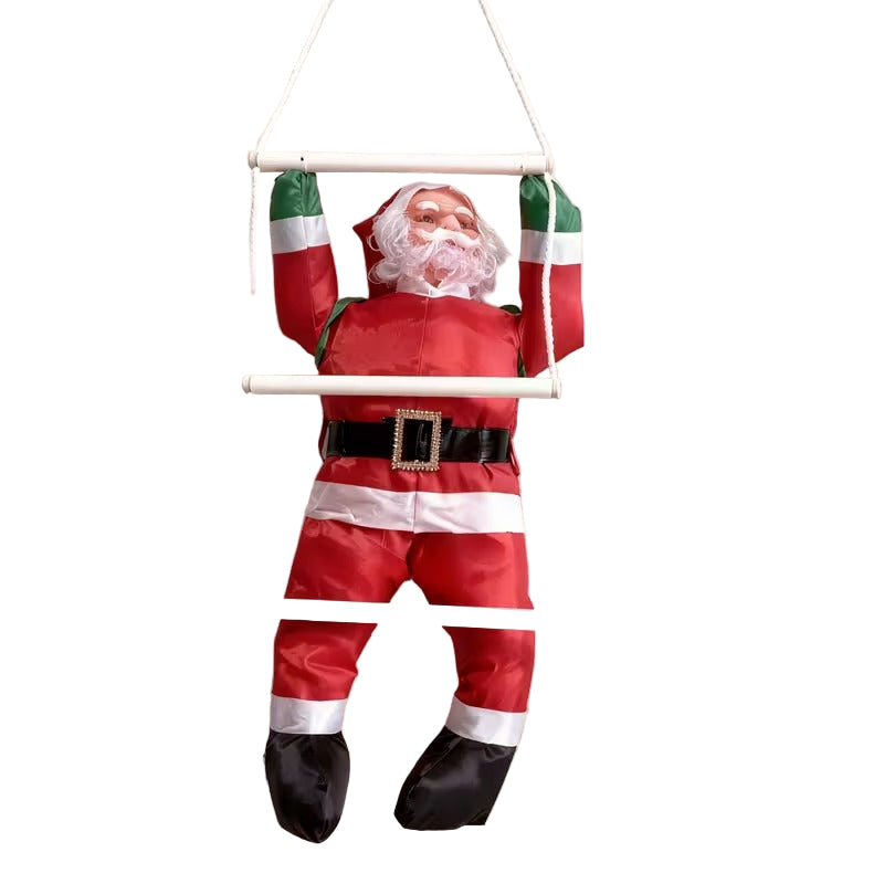 Life-Size Santa Claus Hanging Decoration Display Christmas - Tophatter Daily Deals