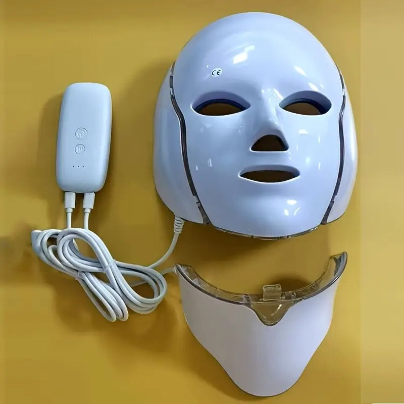 LED Facial & Neck Mask (7 Colors) Health & Beauty > Personal Care - Tophatter Daily Deals