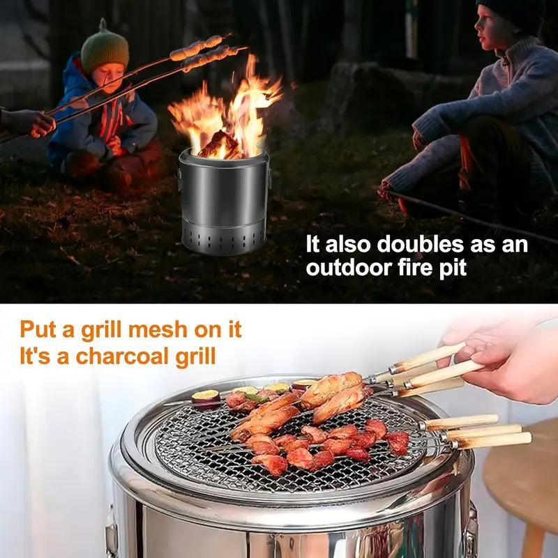 Charcoal Grill with 30 Skewers Business & Industrial > Food Service > Plate & Dish Warmers - Tophatter Daily Deals