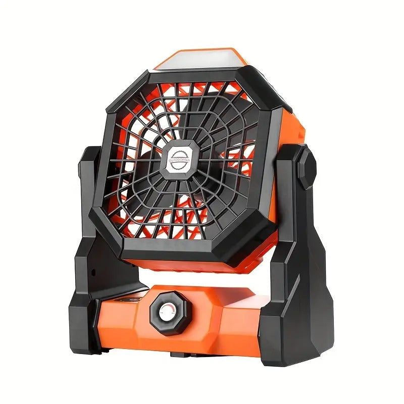 Portable Fan 5-Speed with LED Lighting Appliances > Fans > Portable Fans - Tophatter Daily Deals