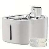 Charging Cat Wireless Water Fountain Pet Supplies - Tophatter Daily Deals