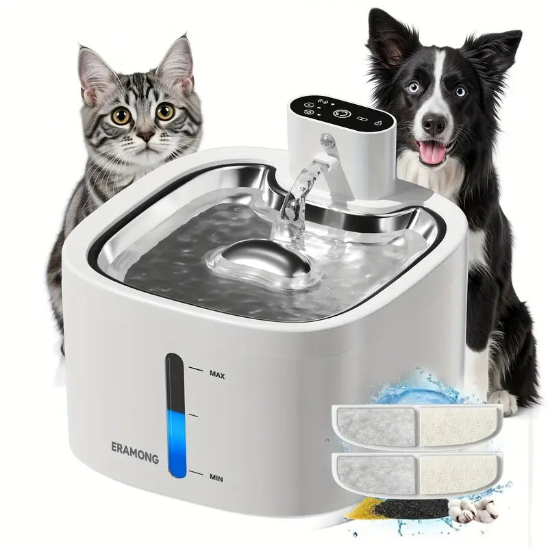 Charging Cat Wireless Water Fountain Pet Supplies - Tophatter Daily Deals